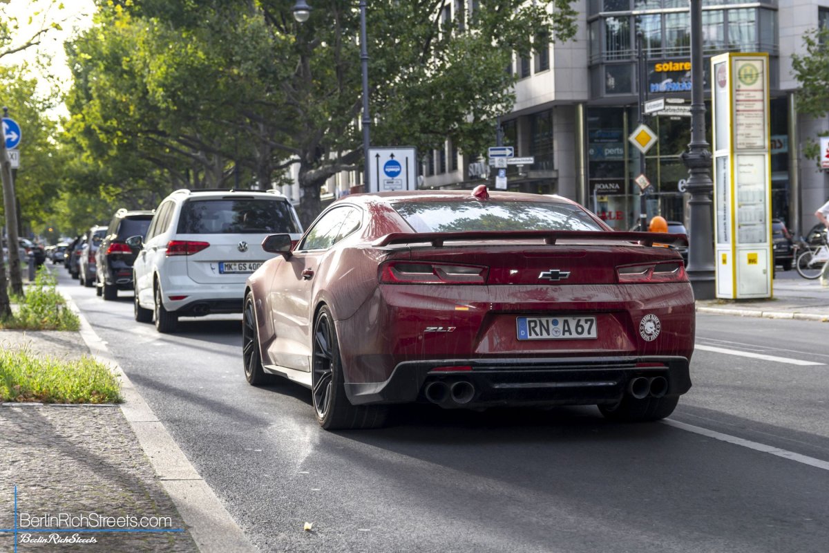 Chevrolet Camaro ZL1 (2016) spotted in Berlin — BerlinRichStreets